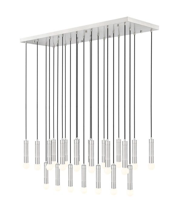 23 Light Linear Chandelier | 1956P-23L-BN