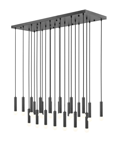 23 Light Linear Chandelier | 1956P-23L-MB