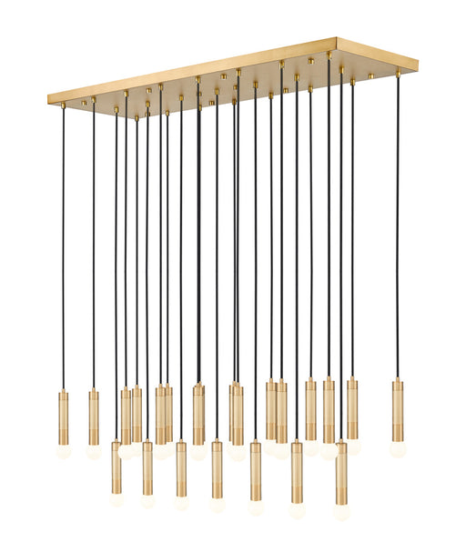 23 Light Linear Chandelier | 1956P-23L-MGLD