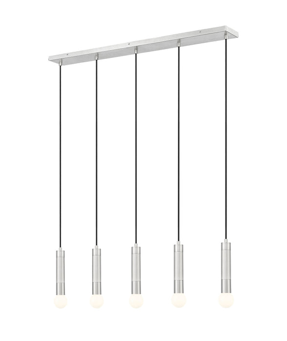 5 Light Linear Chandelier | 1956P-5L-BN
