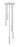 5 Light Chandelier | 1956P-5R-BN