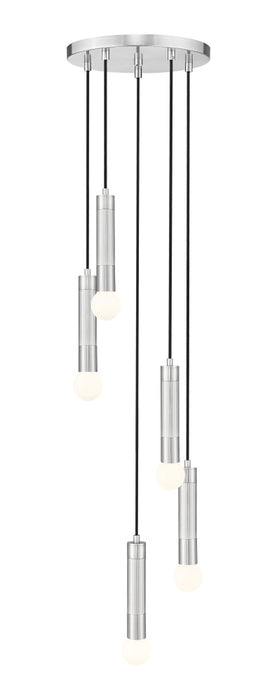 5 Light Chandelier | 1956P-5R-BN