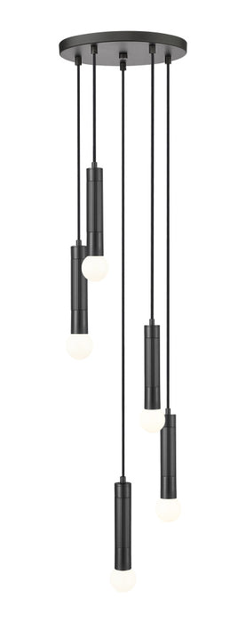 5 Light Chandelier | 1956P-5R-MB