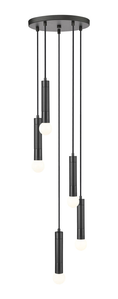 5 Light Chandelier | 1956P-5R-MB