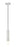 1 Light Pendant | 1956P-BN