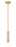 1 Light Pendant | 1956P-ROD-MGLD