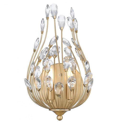 2 Light Wall Sconce | 1957-2S-MGLD