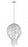 6 Light Pendant | 1957P18-BN