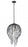 6 Light Pendant | 1957P18-MB