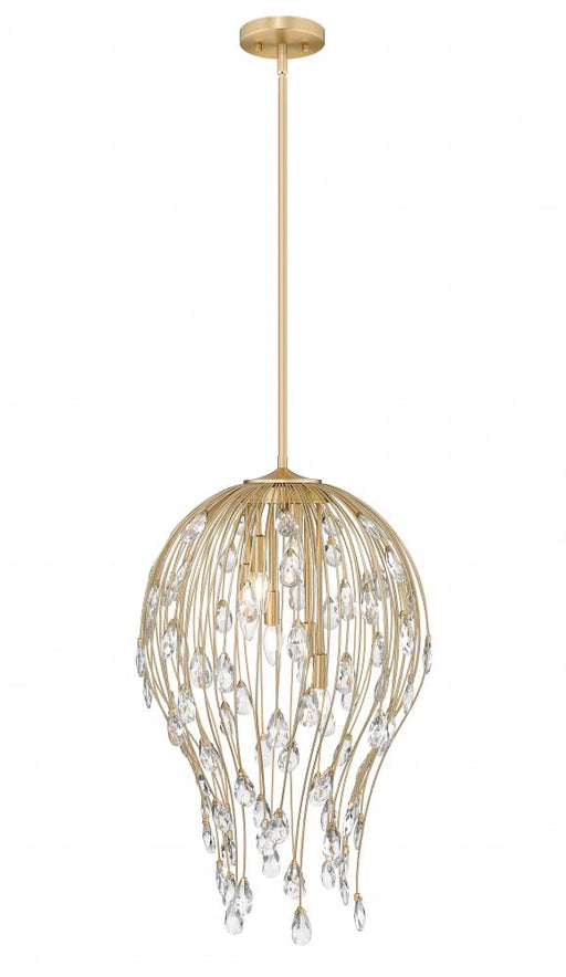6 Light Pendant | 1957P18-MGLD