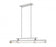 1 Light Linear Chandelier | 1959-44L-BN-LED