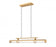 1 Light Linear Chandelier | 1959-44L-MGLD-LED