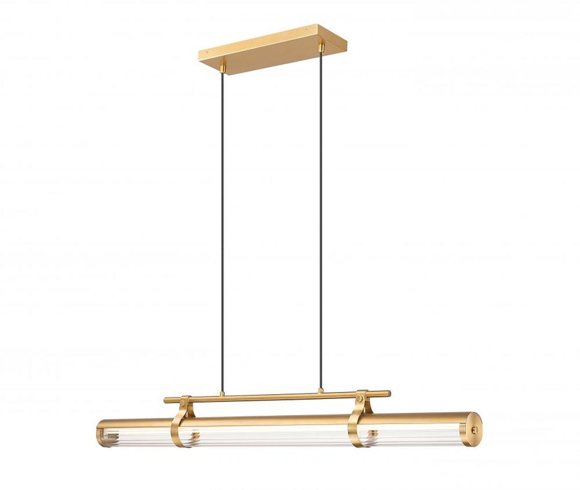 1 Light Linear Chandelier | 1959-44L-MGLD-LED