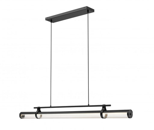 1 Light Linear Chandelier | 1959-54L-MB-LED