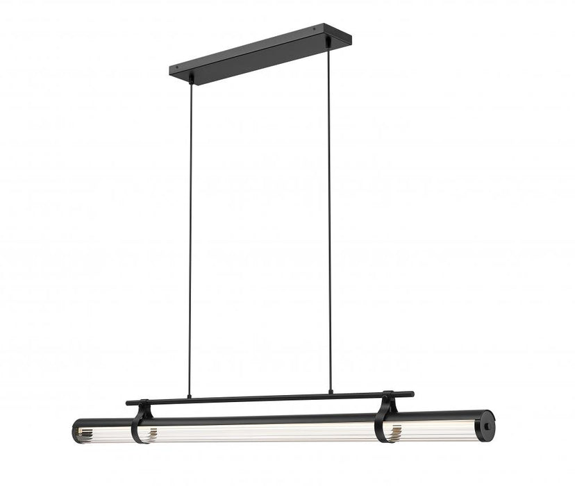 1 Light Linear Chandelier | 1959-54L-MB-LED
