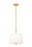 1 Light Pendant | 1962P12-MGLD-LED