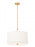 1 Light Pendant | 1962P18-MGLD-LED