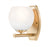 1 Light Wall Sconce | 1963-1S-MGLD