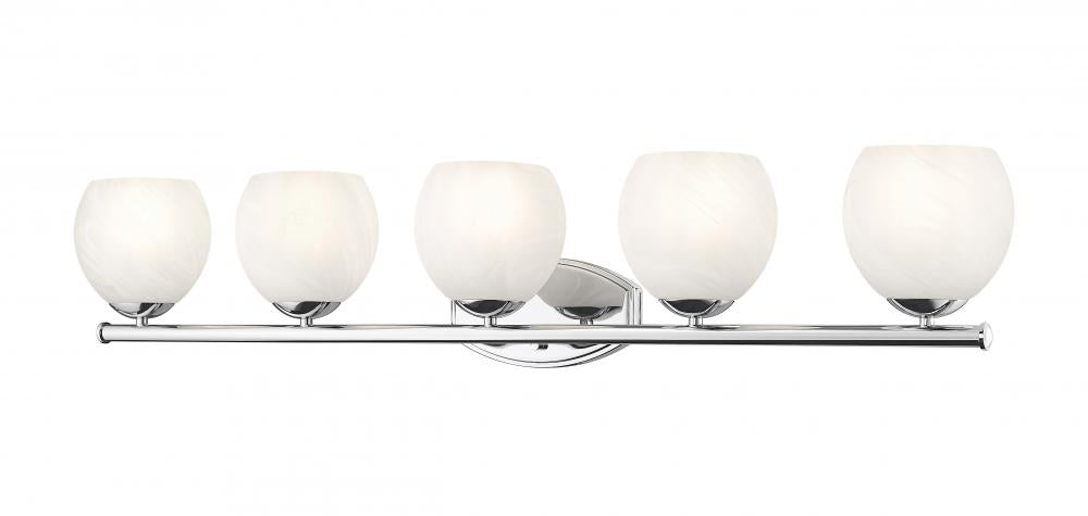 5 Light Vanity | 1963-5V-CH
