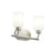 Reines Two-light Bath Vanity With Opal Glass Shades | P300578-009