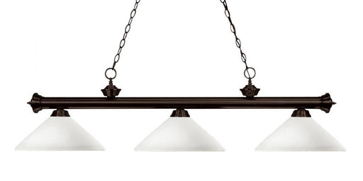 3 Light Billiard | 200-3BRZ-AMO14