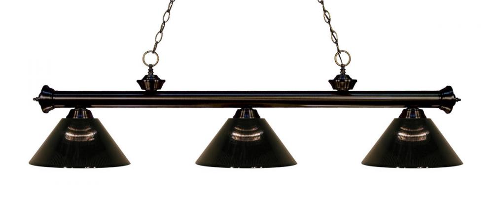 3 Light Billiard | 200-3BRZ-ARS
