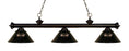 3 Light Billiard | 200-3BRZ-ARS