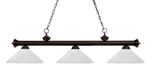 3 Light Billiard | 200-3BRZ-AWL14