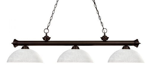 3 Light Billiard | 200-3BRZ-DWL14