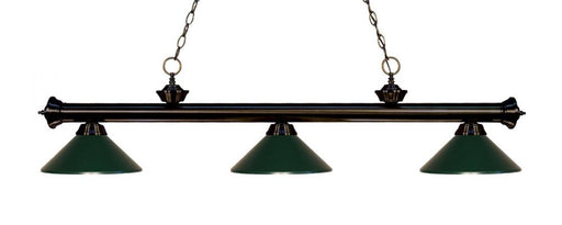 3 Light Billiard | 200-3BRZ-MDG