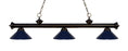 3 Light Billiard | 200-3BRZ-MNB
