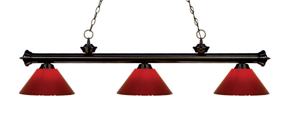 3 Light Billiard | 200-3BRZ-PRD