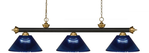 3 Light Billiard | 200-3BRZ+SG-ARDB