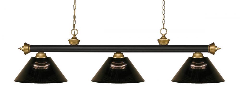 3 Light Billiard | 200-3BRZ+SG-ARS