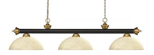3 Light Billiard | 200-3BRZ+SG-DGM14
