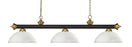 3 Light Billiard | 200-3BRZ+SG-DMO14
