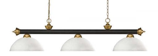3 Light Billiard | 200-3BRZ+SG-DMO14