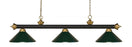 3 Light Billiard | 200-3BRZ+SG-MDG