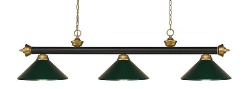 3 Light Billiard | 200-3BRZ+SG-MDG