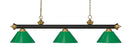 3 Light Billiard | 200-3BRZ+SG-PGR