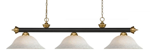3 Light Billiard | 200-3BRZ+SG-WM16