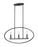 3 Light Linear Chandelier | 2010-3L-BRZ