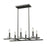 6 Light Linear Chandelier | 2010-6L-BRZ