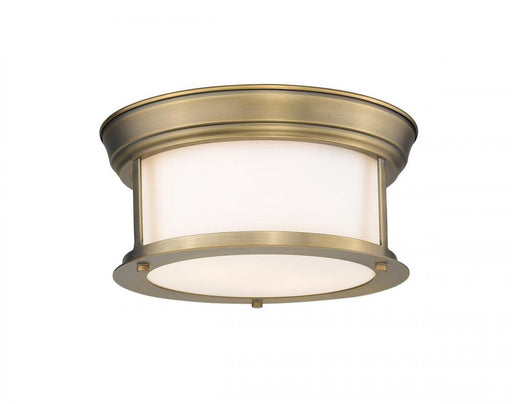 2 Light Flush Mount | 2011F10-HBR