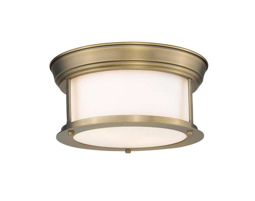 2 Light Flush Mount | 2011F10-HBR