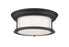 2 Light Flush Mount | 2011F13-MB