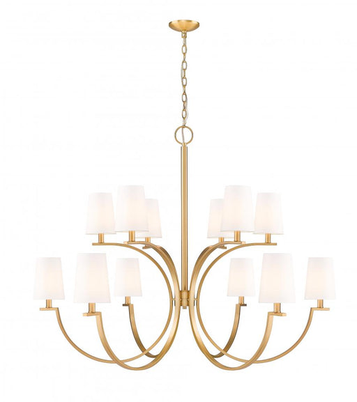 12 Light Chandelier | 2016-12MGLD