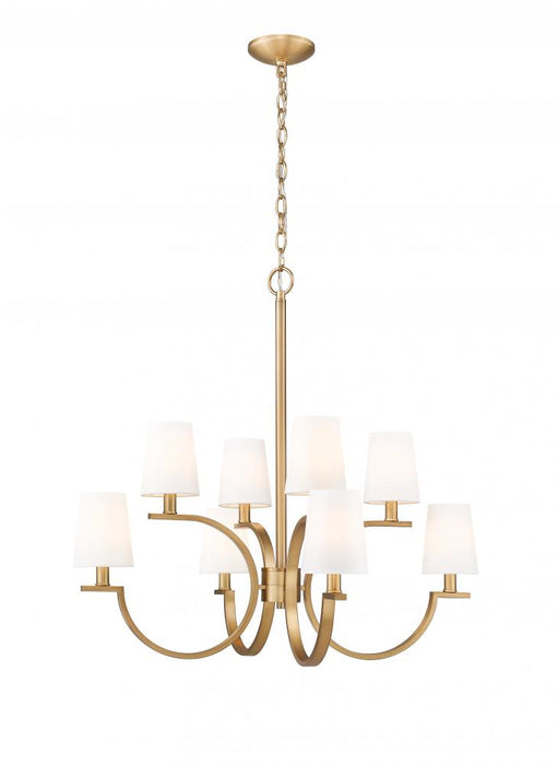 8 Light Chandelier | 2016-8MGLD