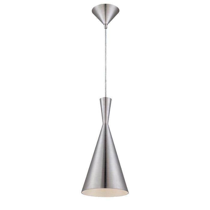 Bronx, 1lt Pendant, Brushed Al | 20437-046