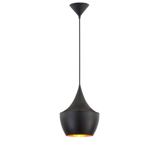 Piquito, 1lt Pendant, Blk/gld | 20438-012